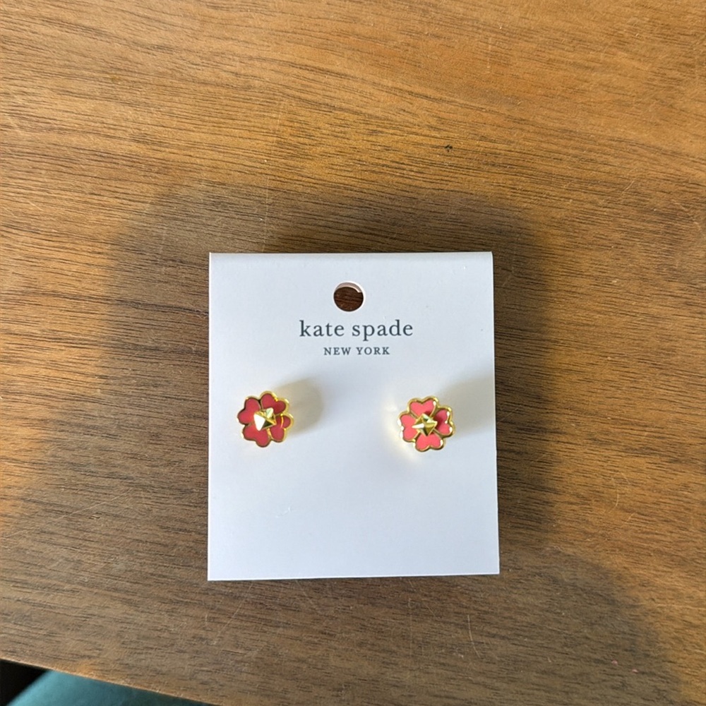 Kate spade earrings never worn